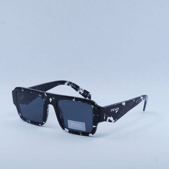 🕶️ New Prada PRA05S 15O70B Sunglasses Tortoise Black Crystal Frame, Grey Lenses - Picture 1 of 11